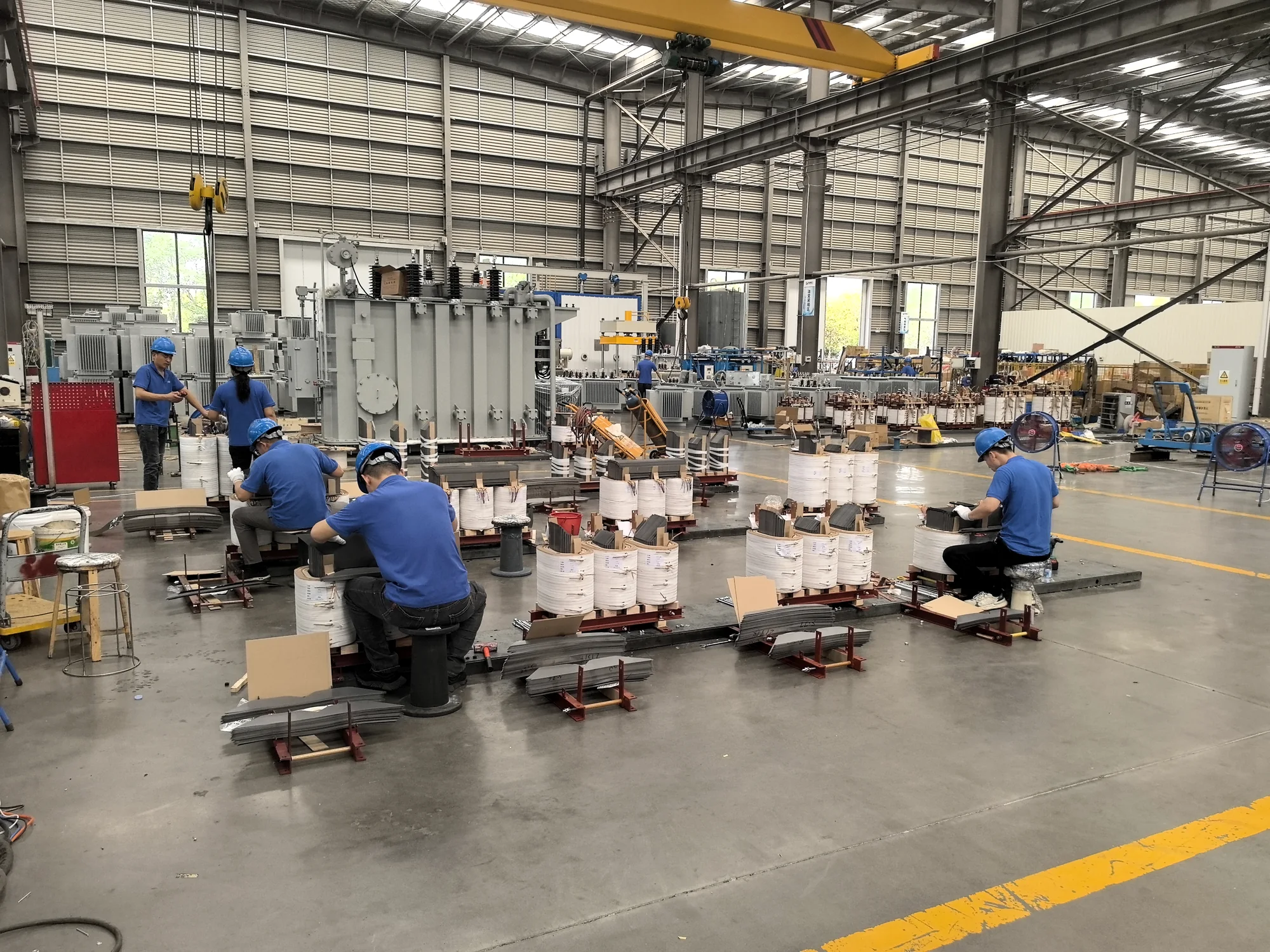 Winding & Core - 40 MVA Transformer manufacturing